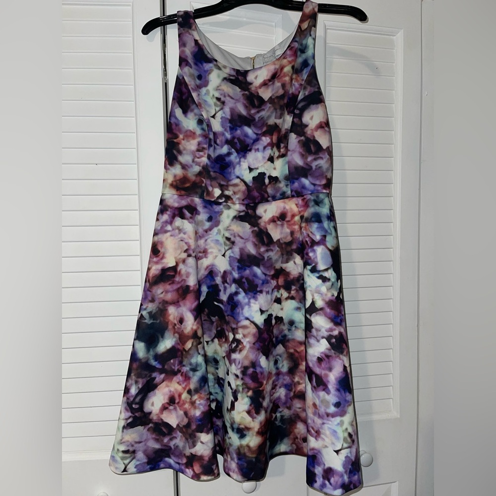 Jessica Simpson Tie Dye A-Line Midi Dress